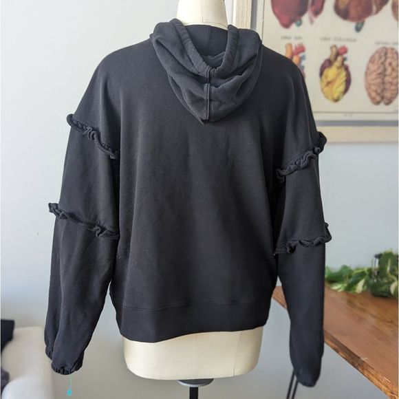 Evelyn Ruffle-Trim Hoodie XXL - Picture 3 of 8